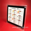 Ultra-thin LED Crystal A4 Bar Price List Signage